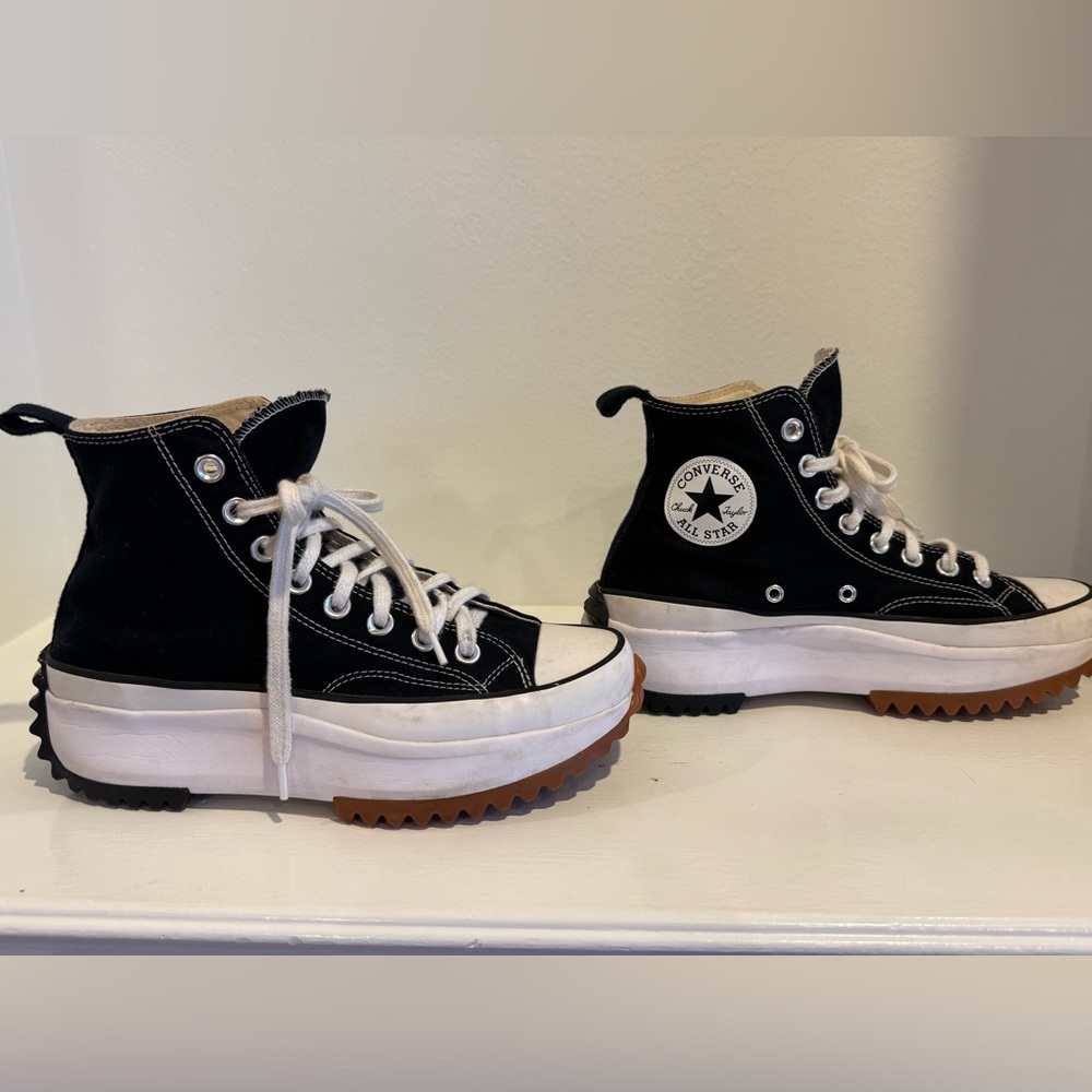 Converse Chuck Taylor high top platform sneakers